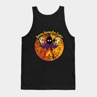 Dancing Around The Flames Graphic Tank Top